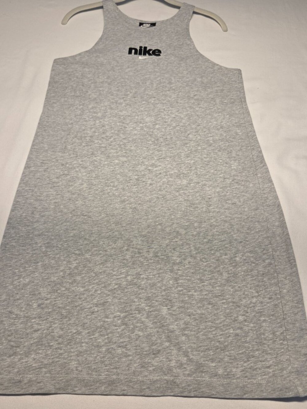 NIKE TANK-TEE DRESS, 100 Percent HEATHERED COTTON- Super Comfort!